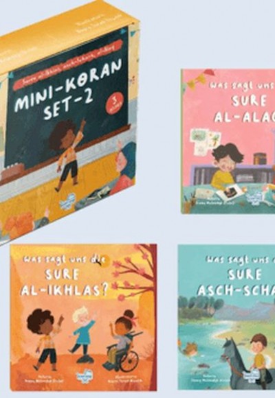 Mini Koran Set-2 Almanca Mini Meal Seti 2 (3 Kitap)
