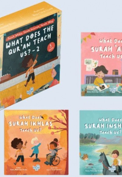 What Does The Qur’an Teach Us?-2 İngilizce Mini Meal Seti 2 (3 Kitap)