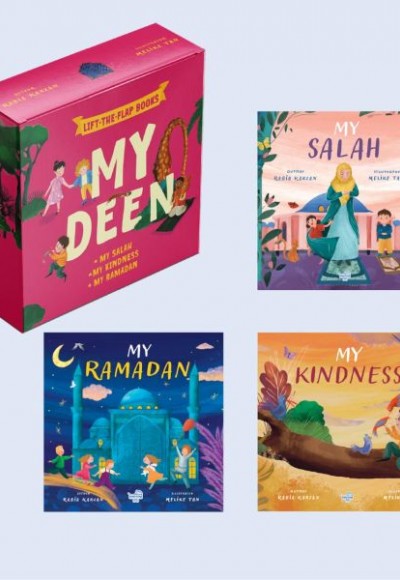 My Deen ''İngilizce Benim İçin Seti'' 3 Pencereli Kitap