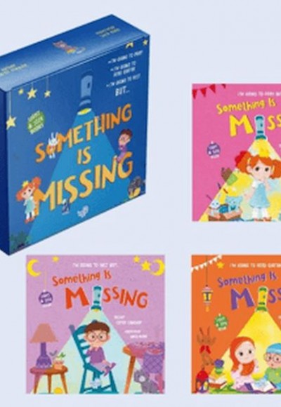 Something is Missing - İngilizce Bir Şey Eksik Seti (3 Fenerli Kitap)