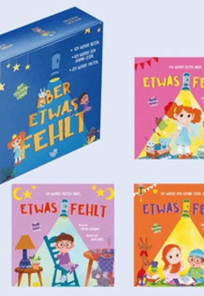 Aber Etwas Fehlt - Almanca Bir Şey Eksik Seti (3 Fenerli Kitap)