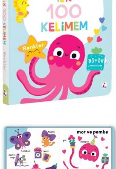 İlk 100 Kelimem – Renkler (Pencereli Dokun-Hisset)