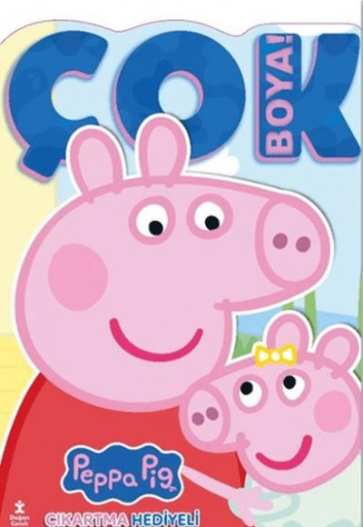 Peppa Pig ve Evie - Çok Boya! Çıkartmalı Dev Boyama Kitabı Peppa Pig ve Evie - Çok Boya! Çıkartmalı Dev Boyama Kitabı