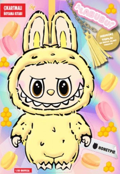 Labubu Honeypie Çılgın Koleksiyon – Çıkartmalı Boyama Kitabı Labubu Honeypie Çılgın Koleksiyon – Çıkartmalı Boyama Kitabı