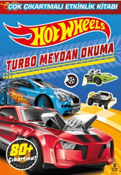 Hot Wheels - Turbo Meydan Okuma Çok Çıkartmalı Etkinlik Kitabı