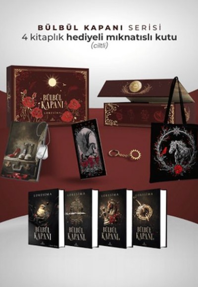 Bülbül Kapanı Serisi - Hediyeli Mıknatıslı Kutu Bülbül Kapanı Serisi - Hediyeli Mıknatıslı Kutu