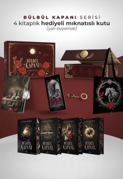 Bülbül Kapanı Serisi - Hediyeli Yan Boyamalı Mıknatıslı Kutu Bülbül Kapanı Serisi - Hediyeli Yan Boyamalı Mıknatıslı Kutu