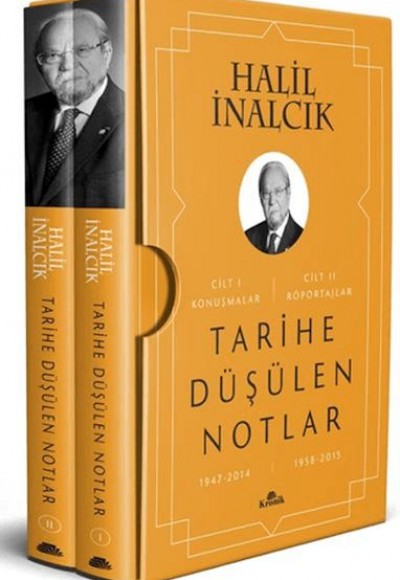 Tarihe Düşülen Notlar (2 Cilt Kutulu) Tarihe Düşülen Notlar (2 Cilt Kutulu)