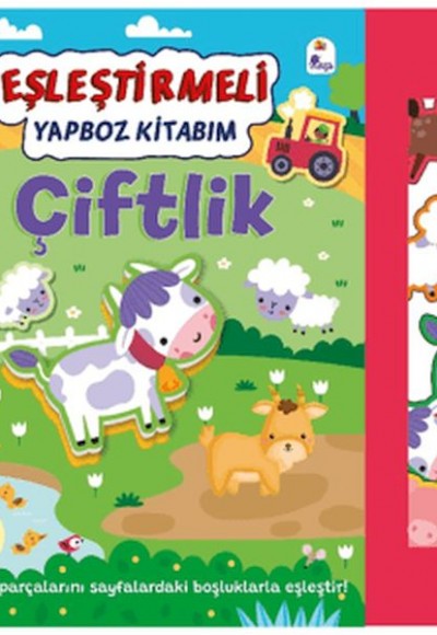 Eşleştirmeli Yap-Boz Kitabım: Çiftlik