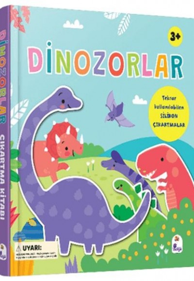 Dinozorlar - Silikon Çıkartmalı Dinozorlar - Silikon Çıkartmalı