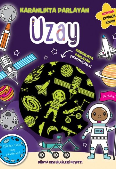Karanlıkta Parlayan Kitaplar - Uzay (Parlayan Çıkartmalar)