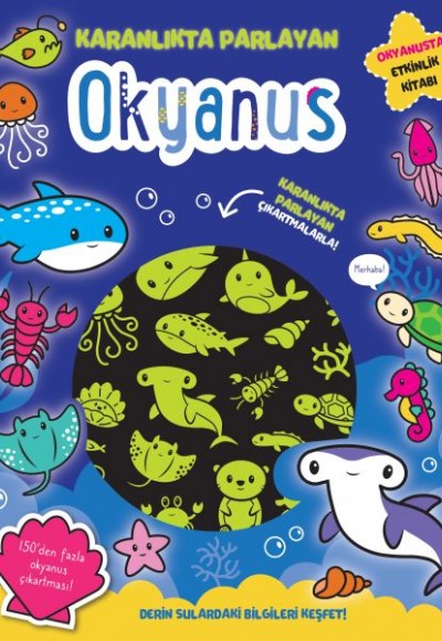 Karanlıkta Parlayan Kitaplar - Okyanus (Parlayan Çıkartmalar)