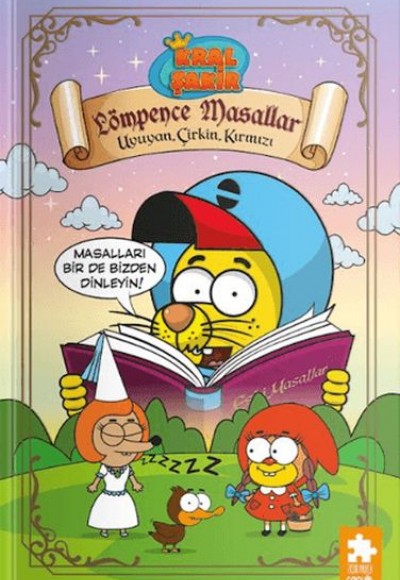 Kral Şakir Lömpence Masallar-1 Uyuyan, Çirkin, Kırmızı