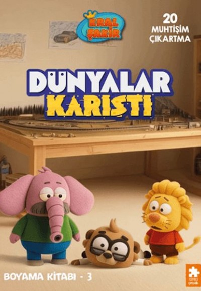 Dünyalar Karıştı Boyama Kitabı - 3 Dünyalar Karıştı Boyama Kitabı - 3