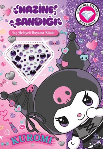 Kuromi - Hazine Sandığı (Taç Hediyeli Boyama Kitabı) Kuromi - Hazine Sandığı (Taç Hediyeli Boyama Kitabı)