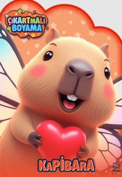 Kapibara Zamanı - Çıkartmalı Boyama Kitabı Kapibara Zamanı - Çıkartmalı Boyama Kitabı