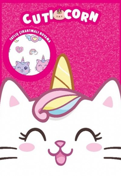 Cuticorn Çıkartmalı Boyama Kitabı