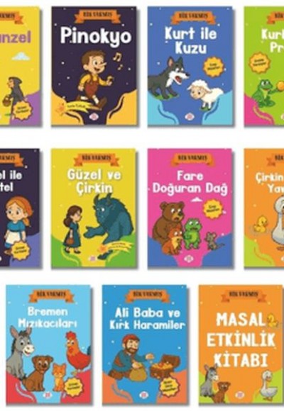 Bir Varmış Seti (10 Kitap +1 Aktivite Takım)