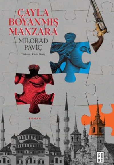 Çayla Boyanmış Manzara