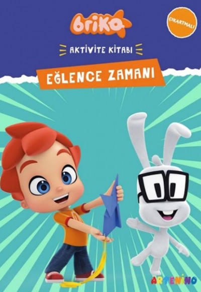 Briko Eğlence Zamanı - Çıkartmalı Aktivite Kitabı Serisi