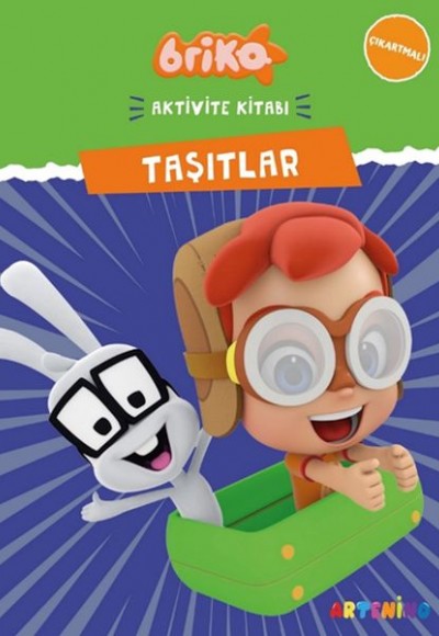 Briko Taşıtlar - Çıkartmalı Aktivite Kitabı Serisi