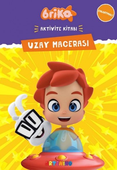 Briko Uzay Macerası - Çıkartmalı Aktivite Kitabı Serisi
