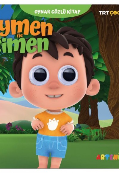 Eymen ile Çimen - Trt Çocuk Oynar Gözlü Kitap