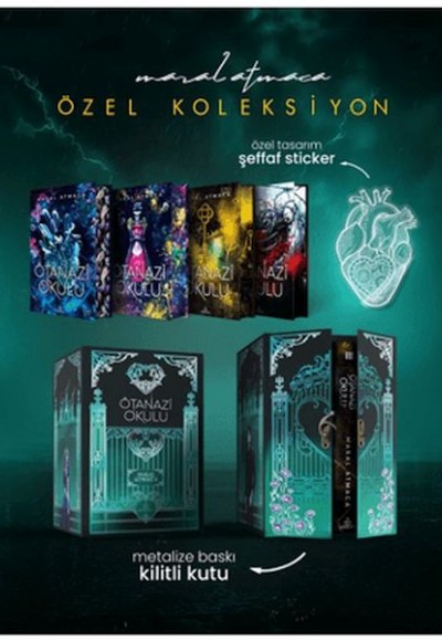 Ötanazi Okulu Serisi - Yan Boyamalı Kilitli Koleksiyon Kutu