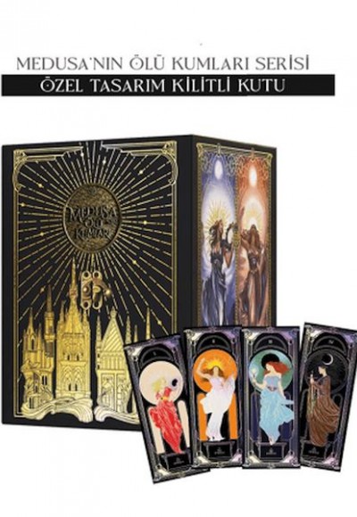Medusa'nın Ölü Kumları Serisi - Hediyeli Kilitli Kutu (Ciltli)