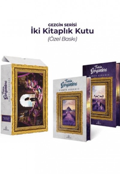 Gezgin Serisi İki Kitaplık Kutu – Yan Boyamalı
