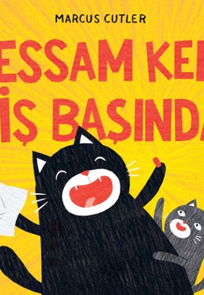 Ressam Kedi İş Başında