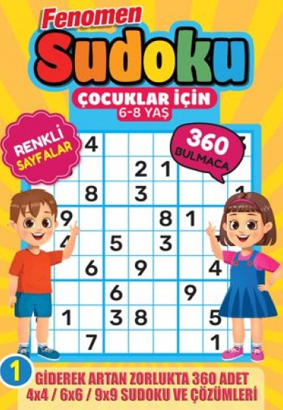 Fenomen Çocuklar İçin Sudoku 6-8 Yaş