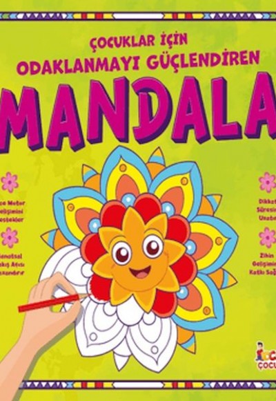 Çocuklar İçin Odaklanmayı Güçlendiren Mandala
