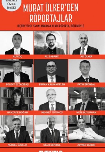 Murat Ülker’den Röportajlar (Ciltli)