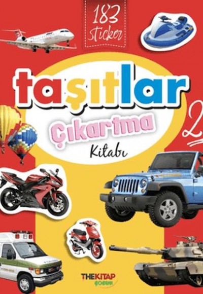 Taşıtlar Çıkartma Kitabı - 2