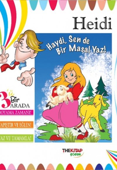 Heidi (Üçü Bir Arada Etkinlik Kitabı)
