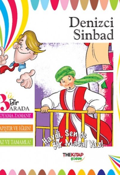 Denizci Sinbad (Üçü Bir Arada Etkinlik Kitabı)