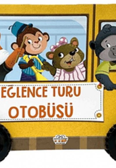 Eğlence Turu Otobüsü Tekerlekli Kitaplar