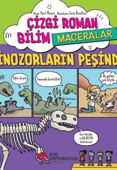 Çizgi Roman Bilim Maceralar - Dinozorların Peşinde