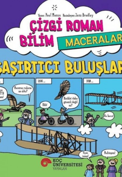 Çizgi Roman Bilim Maceralar - Şaşırtıcı Buluşlar Çizgi Roman Bilim Maceralar - Şaşırtıcı Buluşlar