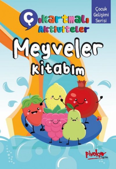 Çıkartmalı Aktiviteler Meyveler Kitabım
