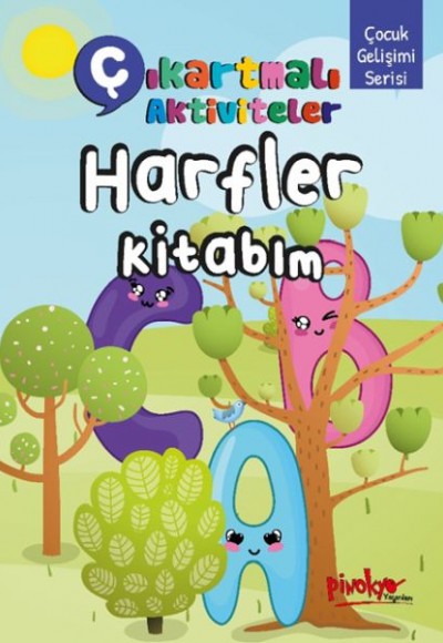 Çıkartmalı Aktiviteler Harfler Kitabım