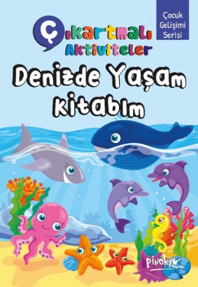 Çıkartmalı Aktiviteler Denizde Yaşam Kitabım