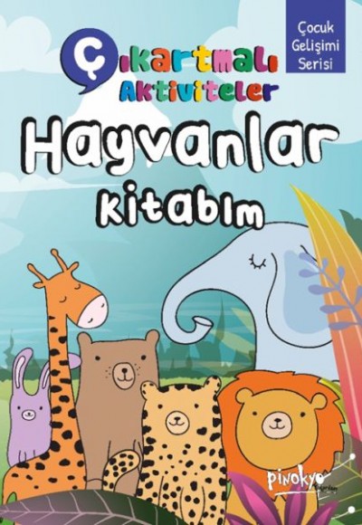 Çıkartmalı Aktiviteler Hayvanlar Kitabım