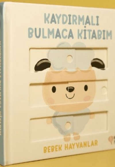 Kaydırmalı Bulmaca Kitabım - Bebek Hayvanlar