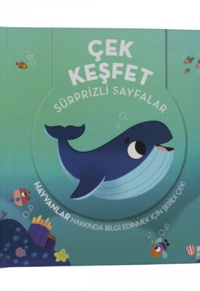 Çek Keşfet - Hayvanlar Sürprizli Sayfalar