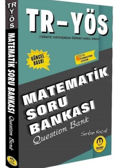 Tasarı Yayınları YÖS Matematik Soru Bankası