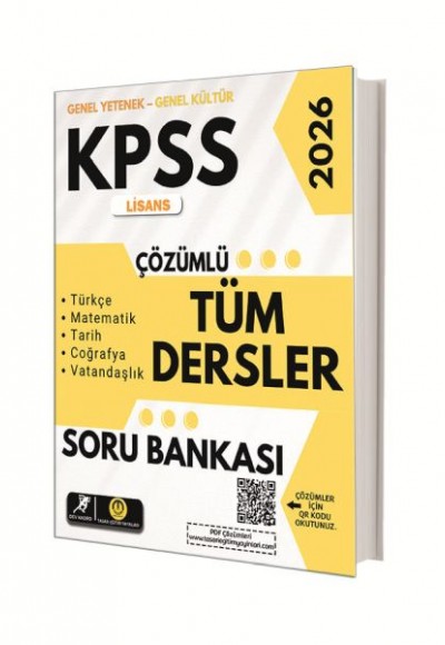 Tasarı Yayınları Kpss Lisans Tüm Dersler Çözümlü Soru Bankası Tasarı Yayınları Kpss Lisans Tüm Dersler Çözümlü Soru Bankası