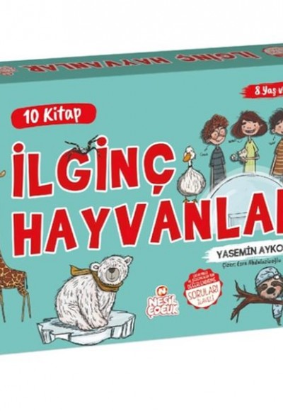 İlginç Hayvanlar(10 Kitap)