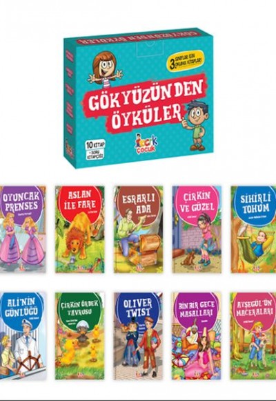 Gökyüzünden Öyküler - (10 Kitap+Soru Kitapçığı)